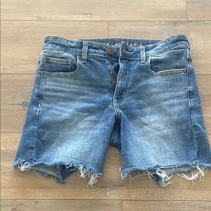 American Eagle Outfitters Light Blue Denim Shorts